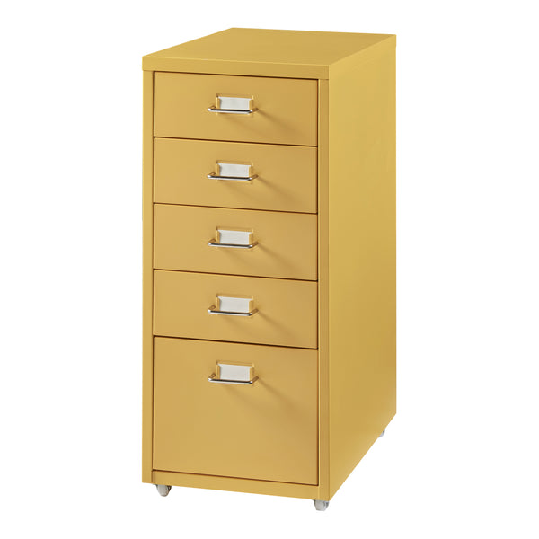 Rollcontainer Kökar mit 5 Schubladen 69x28x41 cm [en.casa]