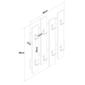 Wandgarderobe Raseborg [en.casa]