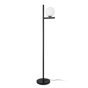 Stehlampe Aberdaron Schwarz / Weiß [lux.pro]
