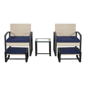 Gartenmöbelset Calvello 5-tlg. [casa.pro]