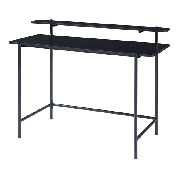 Schreibtisch Samnanger 120x55x88 cm Schwarz [en.casa]