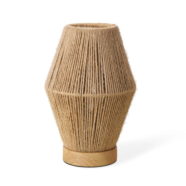 Tischleuchte Arundel 1xE27 Holzoptik/Natur [lux.pro]