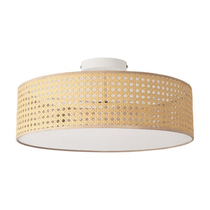 Deckenleuchte Ascot Rattanoptik [lux.pro]