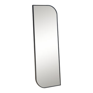 Wandspiegel Tarvindak 120x40 cm Schwarz [en.casa]