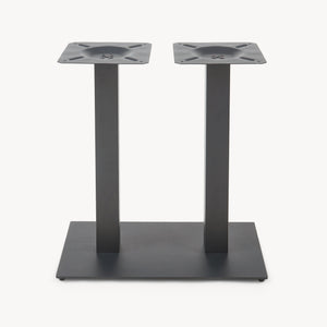 Tischgestell Vadejord Stahl 70x40x73 cm Schwarz [en.casa]