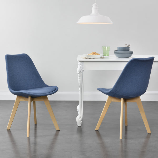 2er-Set Stühle Fredrikstad 97x42 cm in versch. Farben en.casa