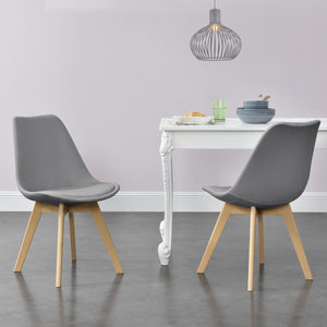 2er-Set Stühle Fredrikstad 97x42 cm in versch. Farben en.casa