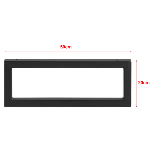 Gestell 2er-Set Schwarz versch. Größen en.casa
