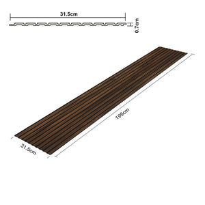 3D-Wandpaneel 195x31,5 cm [NEU.HOLZ]