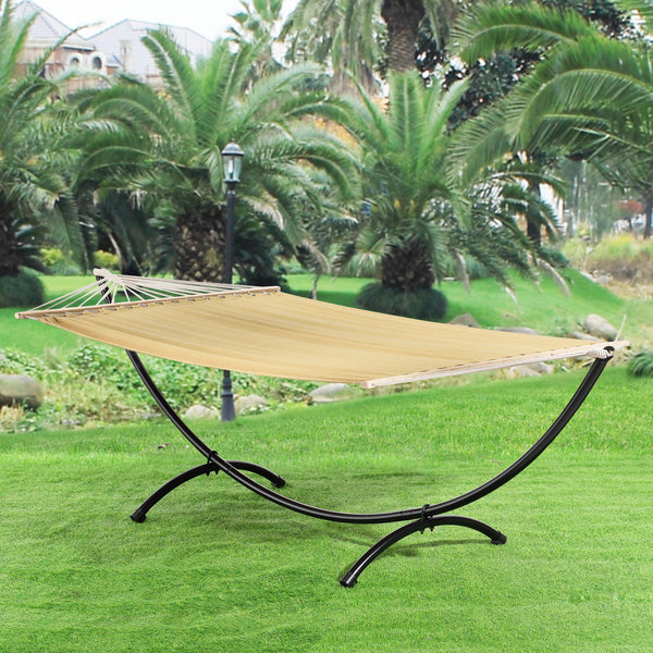 Gestell Hängematte 290 cm Schwarz Universell casa.pro