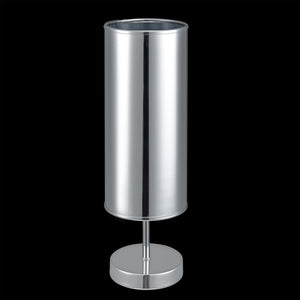 Tischleuchte Gloss 1x E14 Ø 13,5 x 44 cm Spiegelfolie Chromfarben lux.pro