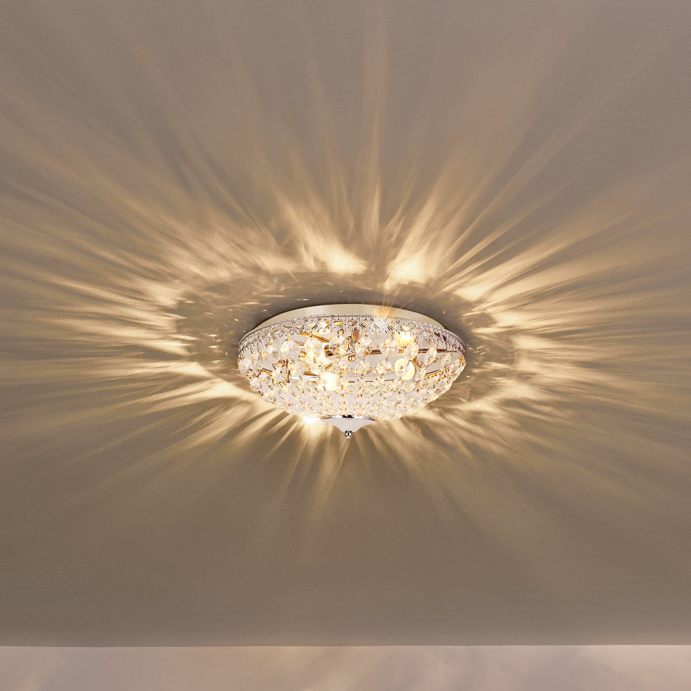 Deckenleuchte Kunst - Kristalle Lydia Ø40cm [lux.pro] - premiumXL