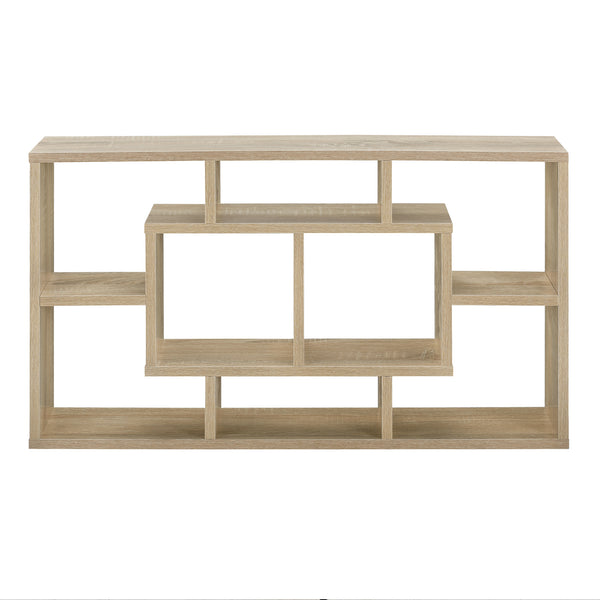 Wandregal Saputit 85 x 47,5 x 16 cm Hängeregal in Eichen-Optik en.casa