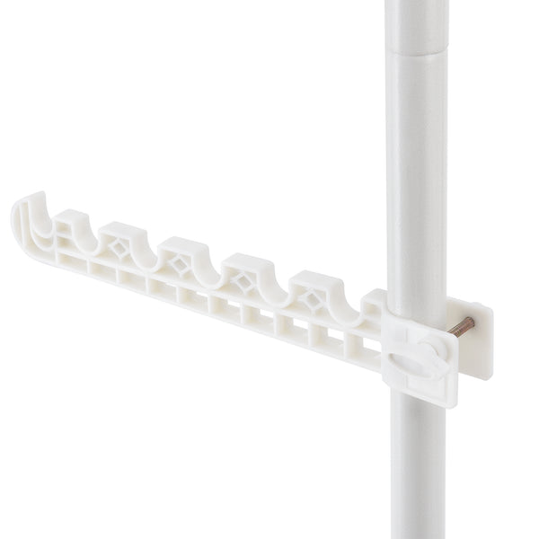 Garderobenhalter Havneby Teleskopgarderobe mit Kleiderstange en.casa