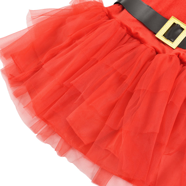 Weihnachtskostüm Party Nikolaus für Frauen en.casa