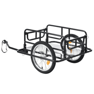 Fahrradanhänger 130x72x49 cm Max 40 kg Seitlicher Aufprallschutz pro.tec