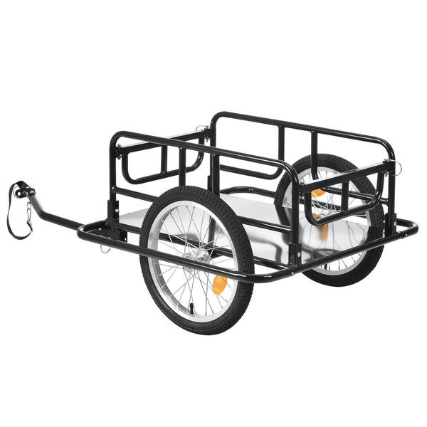 Fahrradanhänger 130x72x49 cm Max 40 kg Seitlicher Aufprallschutz pro.tec