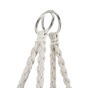 Hängesessel Tampico Max. 100 kg für Innen und Außen Creme casa.pro