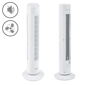 Standventilator mit 3 Stufen Oszilierend 50W in.tec