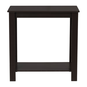 Beistelltisch Chur 60 x 30 x 61,3 cm braun en.casa