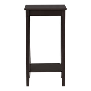 Beistelltisch Thun 74x38x30 cm MDF Kaffeefarben en.casa