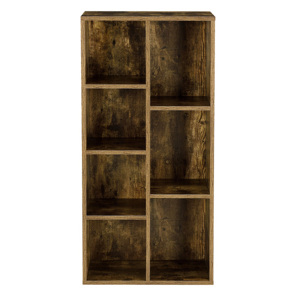 Bücherregal Nossebro Dunkler Holzton en.casa