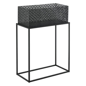 Pflanzständer Honnelles 2er Set Schwarz en.casa