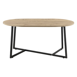 Couchtisch Valdemarsvik 100x60x47cm Eiche-Optik [en.casa]