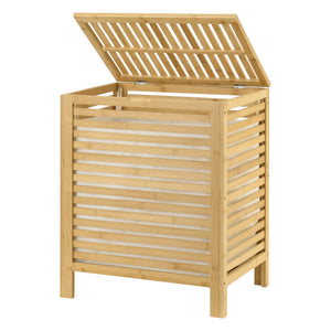 Bambus Wäschekorb Skövde [en.casa]