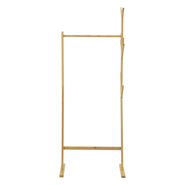 Bambus Garderobenständer Nordreisa 65x40x170cm [en.casa]