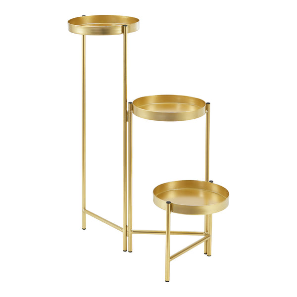 Blumenständer Kallo Messingfarben [en.casa]