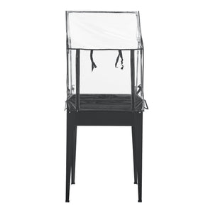 Hochbeet mit Gewächshaus Katwijk 60x60x152cm Stahl Anthrazit [en.casa]