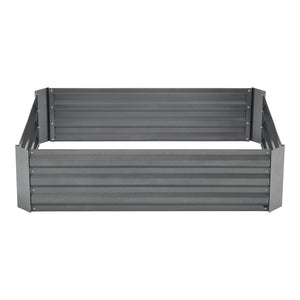 Pflanzbeet Roermond 120x90x30cm Stahl Anthrazit [en.casa]