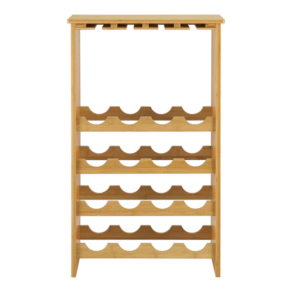 Bambus Weinregal Fetlar 84,8 x 50 x 24 cm [en.casa]