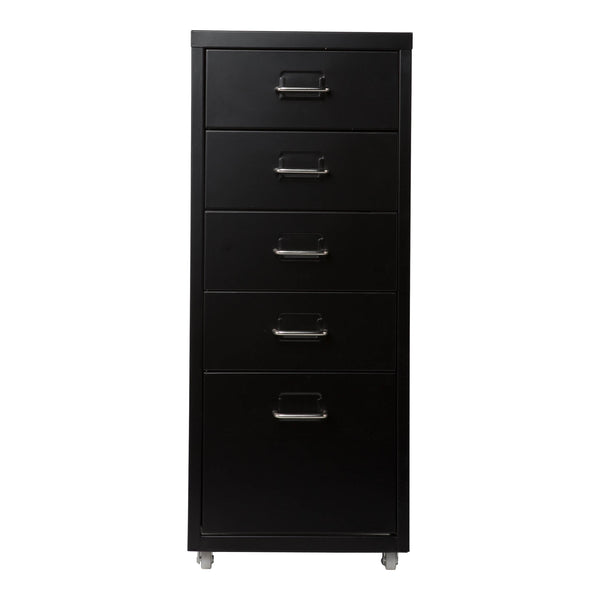 Rollcontainer Kökar mit 5 Schubladen 69x28x41 cm [en.casa]