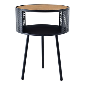 Beistelltisch Bjørnsund rund 34 cm breit [en.casa]