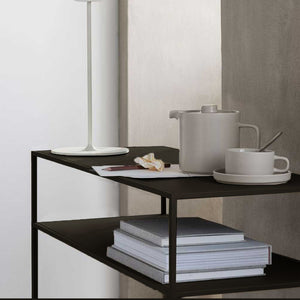 Konsolentisch Kuhmo 85 x 80 x 30 cm Schwarz [en.casa]