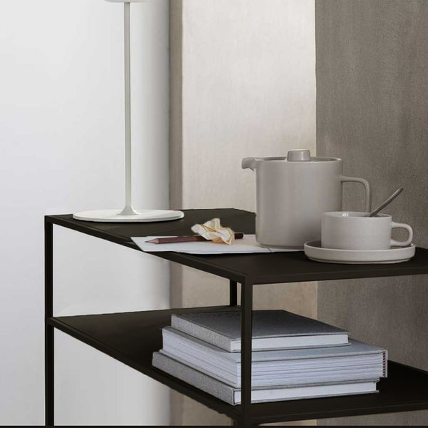 Konsolentisch Kuhmo 85 x 80 x 30 cm Schwarz [en.casa]