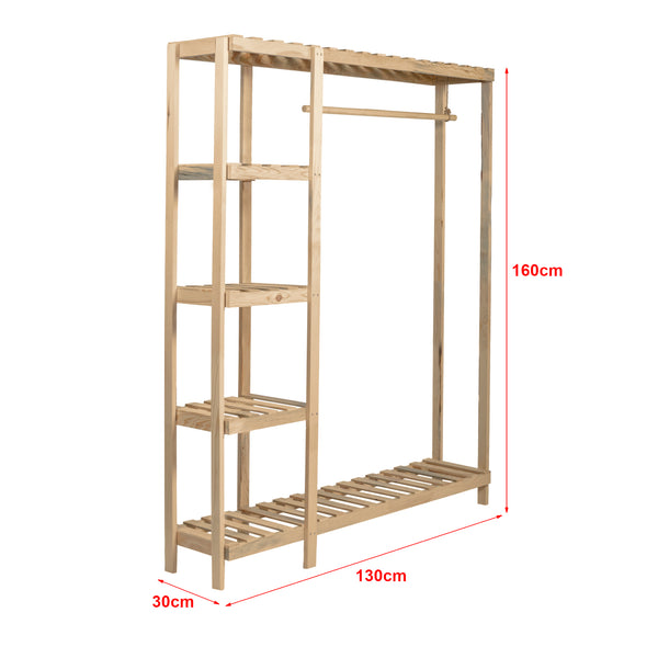 Garderobenständer Vrå [en.casa]