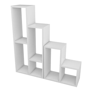 Standregal Ringkøbing im 2er Set Weiß [en.casa]