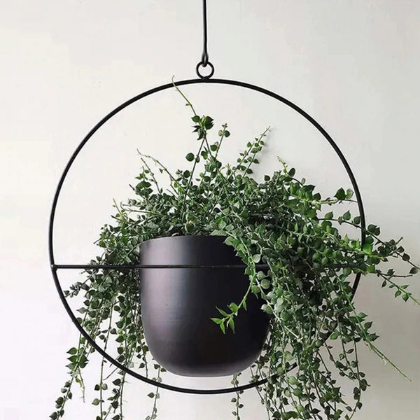 Pflanzhänger Opsterland im 2er Set Schwarz [en.casa]