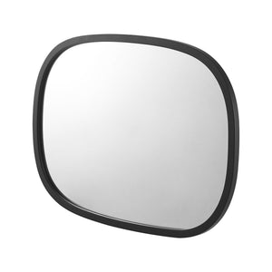 Wandspiegel Copertino 70x50 cm Schwarz, matt [en.casa]