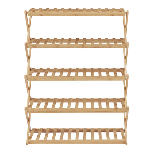 Faltbares Schuhregal Fitzbek [en.casa]