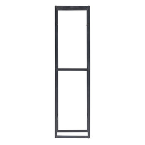 Kaminholzregal Ulvila mit Ablage 45x30x170cm [en.casa]