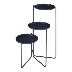 Pflanzenständer Ostre mit 3 Ablagen Metall [en.casa]