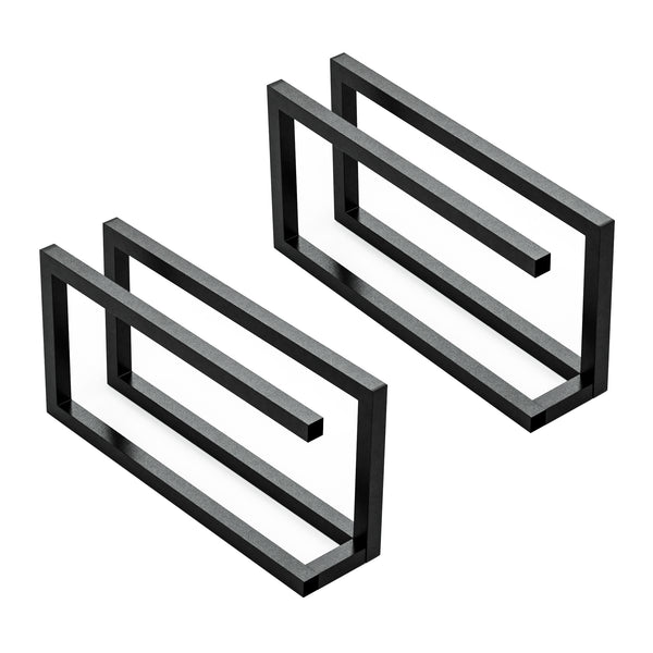 Pantoffelhalter Kvam 2er Set Stahl [en.casa]