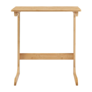 Laptoptisch Hægebostad 65x60x40 cm Bambus [en.casa]