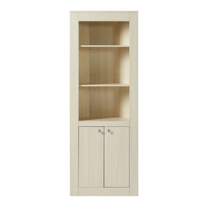 Eckschrank Eura 170x62x30cm Eiche [en.casa]