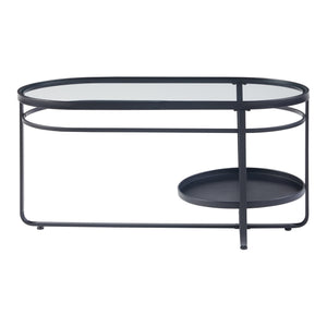 Couchtisch Kumla mit Glasplatte [en.casa]