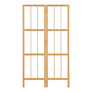 Eckgarderobe Hyllestad 165,5x92x8cm Bambus [en.casa]